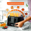 GEEPAS (Black) Geepas Electric Kettle & 4 Slice Bread Toaster Set 6