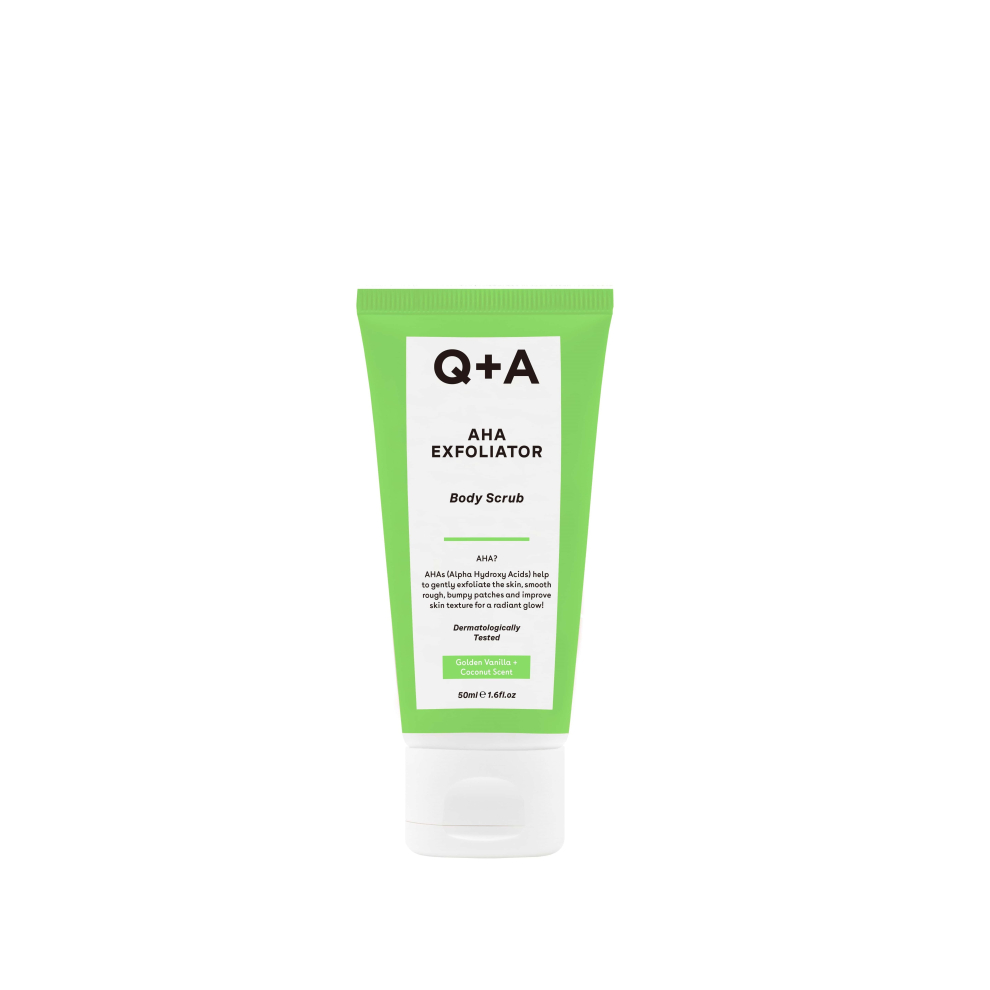 Q+A Aha Exfoliator Body Scrub 50Ml