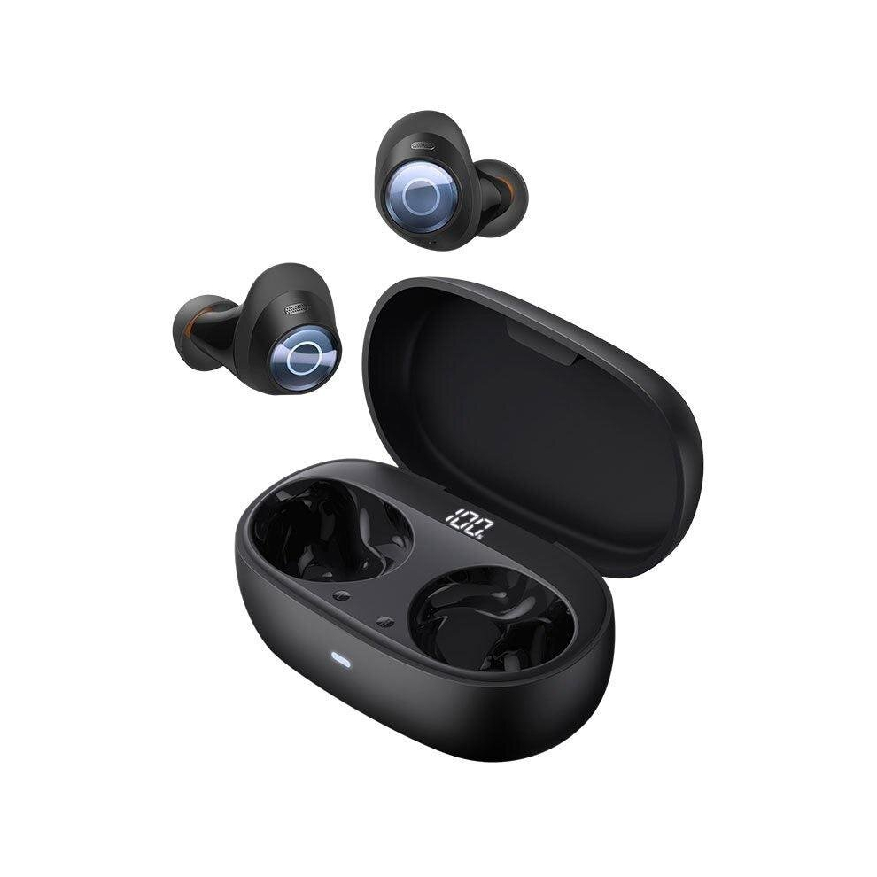 Baseus Ma10 Pro Anc Wireless Earphones | Bluetooth 5.3, Ipx6 Waterproof, 40H Playtime, Wireless Case With Battery Display