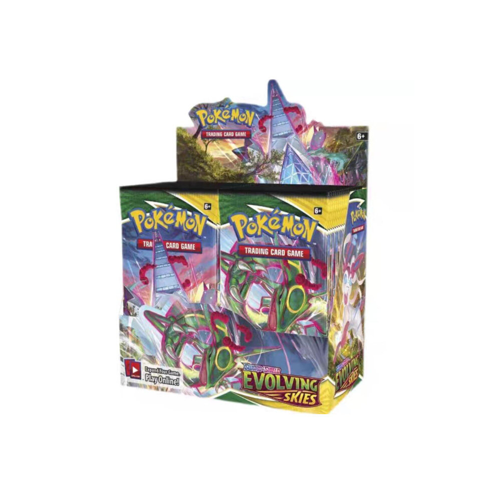 360Pcs Trading Card Game Evolving Skies English Sealed Booster Box