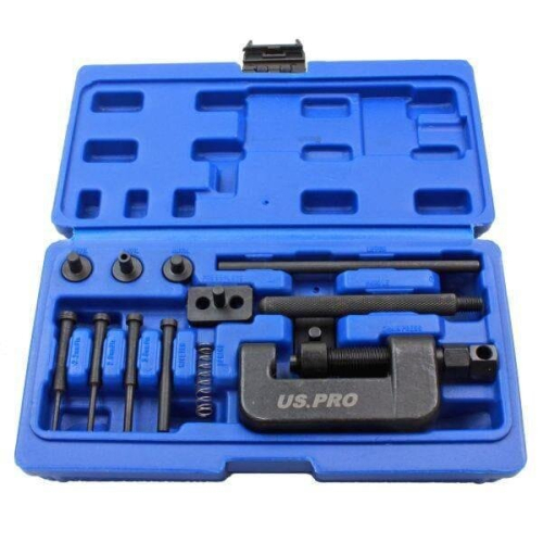 us pro US PRO Tools Chain Breaker & Riveting Tool Set 428-530