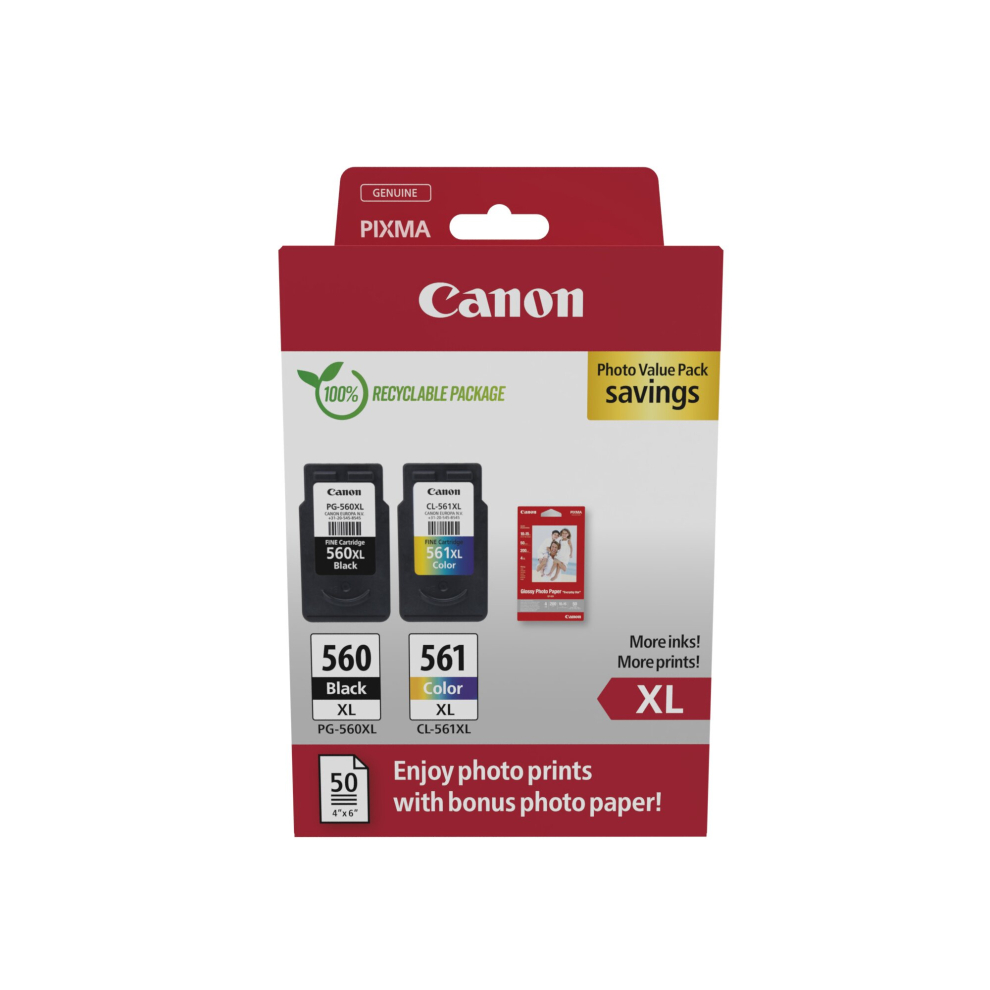 Canon Crg Pg-560Xl/Cl-561Xl Photo Value