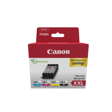 Cartucce d'inchiostro CANON CLI-581XXL Nero/Ciano/Magenta/Giallo - Multipack 4 colori
