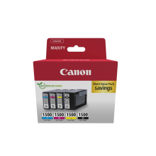 Multipack inktcartridges - CANON - PGI-1500 Zwart/Cyaan/Magenta/Geel