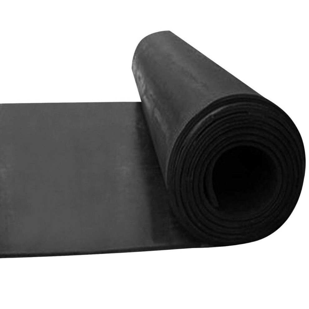 (1.5m x 3m) Rubber Flooring Matting - 1.5m wide x 5mm thick - Smooth - Workshop Garage Shed Van Non-Slip