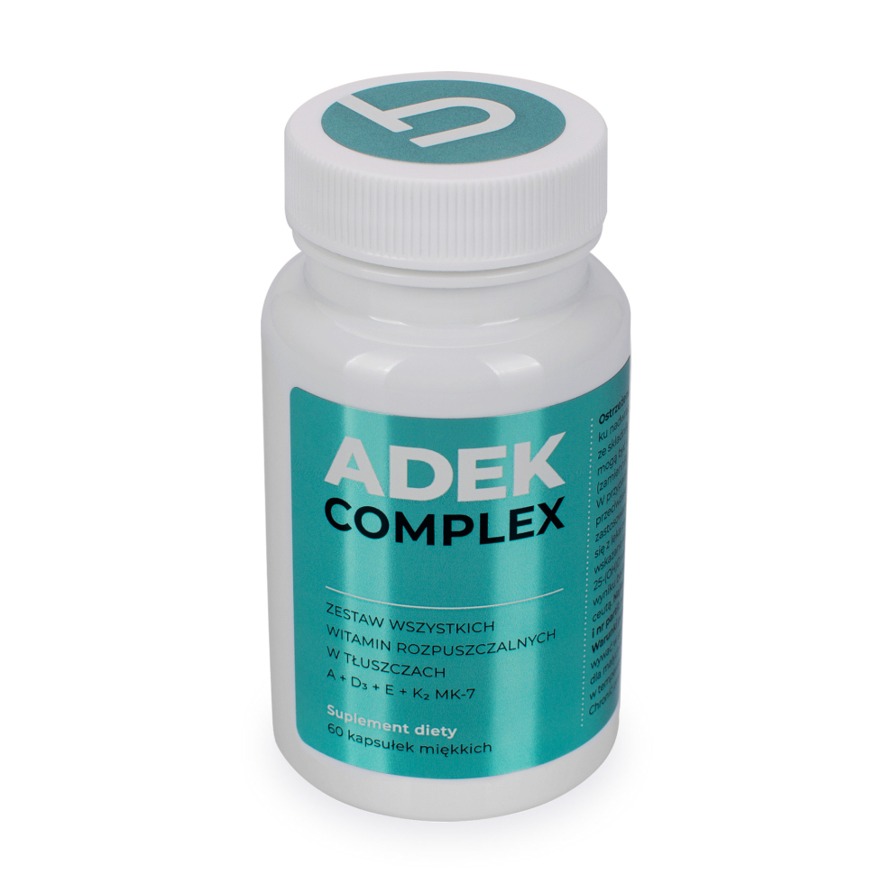 VISANTO ADEK COMPLEX 60x Vitamin A D3 E K2 D MK-7 JERZY ZIEBA