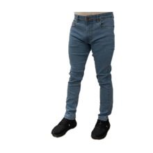 (Light Blue, W30, L32) Mens Stretch Jeans Trousers Pants Slim Fit Casual