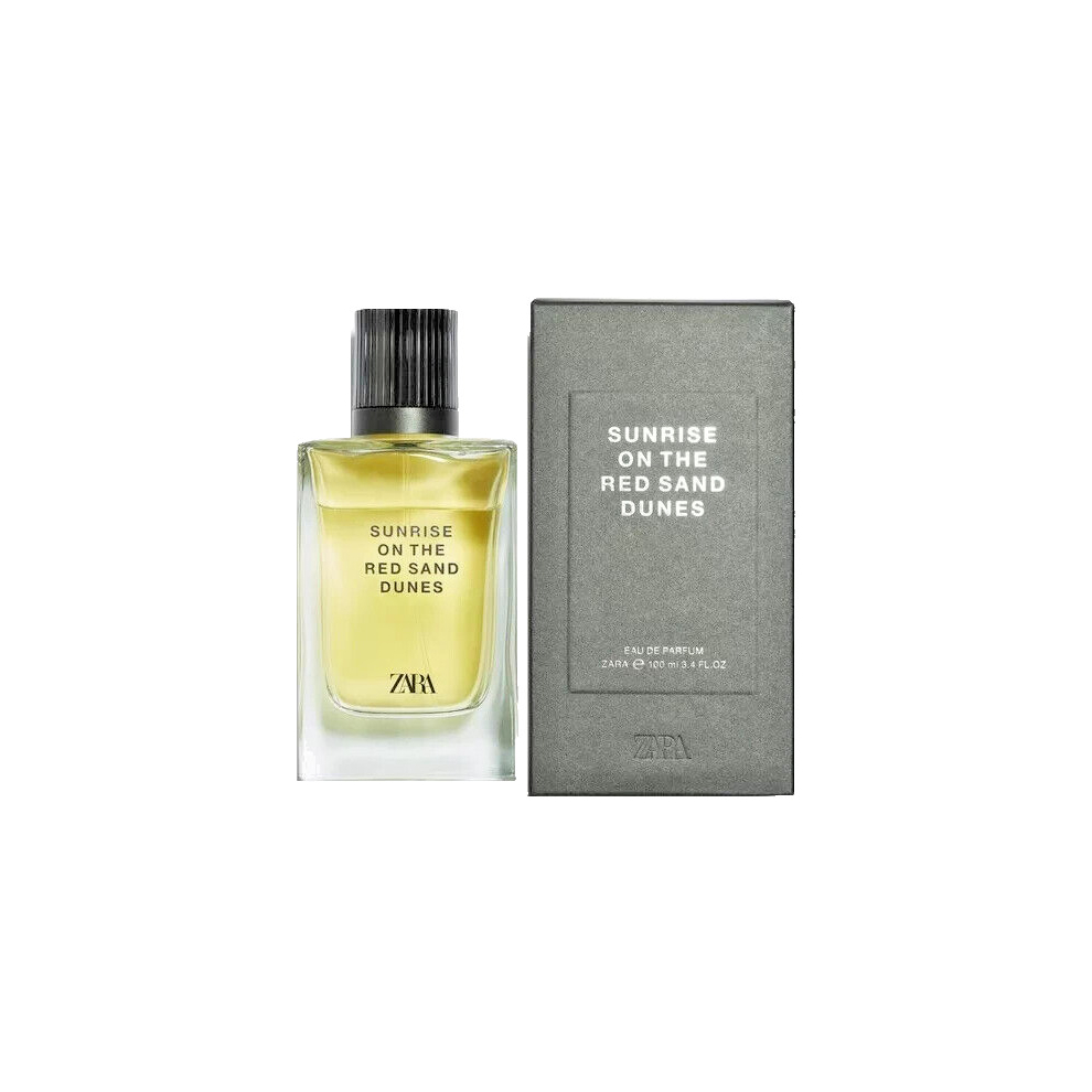 Zara Sunrise On The Sand Dunes Edp 100Ml Men Perfume 3.4 Oz Red