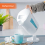 GEEPAS (White) Geepas Electric Kettle & 4 Slice Bread Toaster Set 7