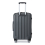(Grey) 3Pcs 19+24+28 Inch ABS Hard Shell Suitcase Set With Spinner 4 Wheels 7