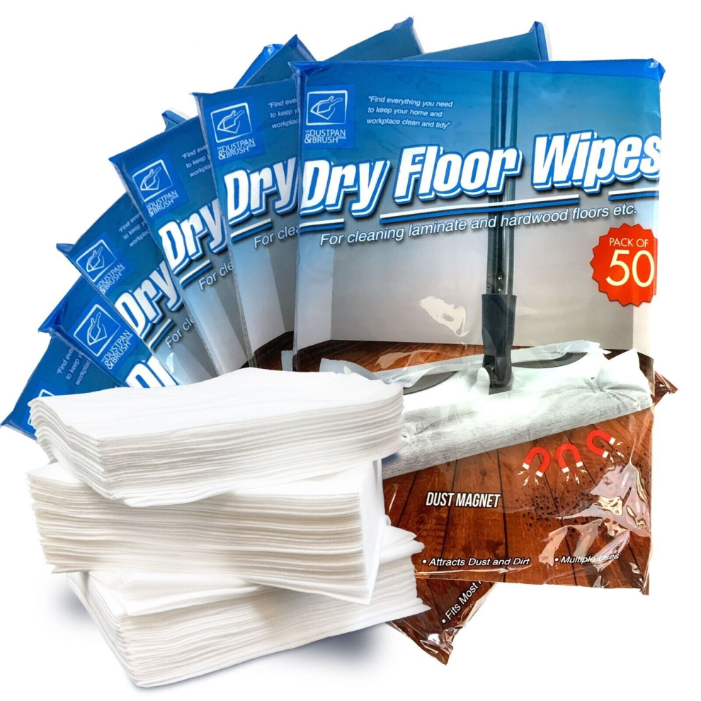 Floor Mop Wipes Dry Refill Cloth Static Dust Wood Laminate Cleaning