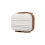 12+20 inch Cream Color ABS 4 Wheel Suitcase Set With Vanity Case 4
