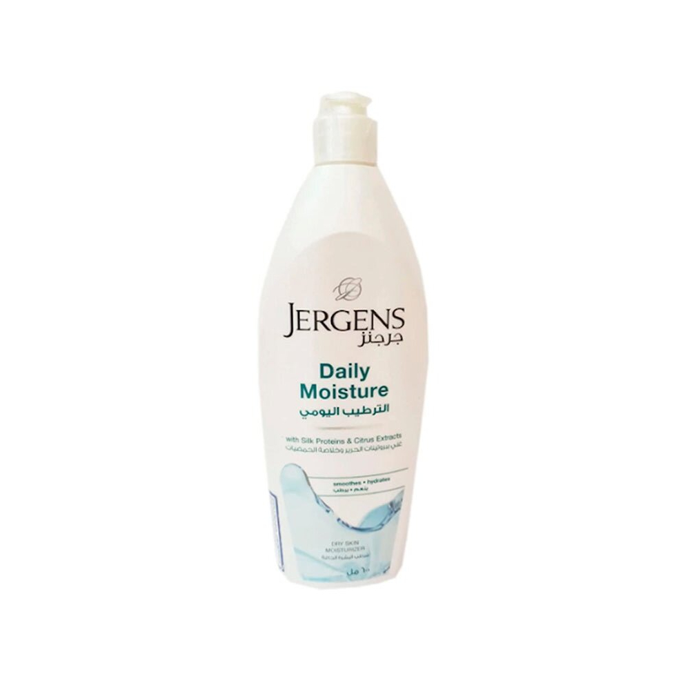 Jergens Daily Moisture Dry Skin Moisturizer - Intense Hydration, Long-lasting Comfort, Nourishing Formula for Everyday Care 600ml