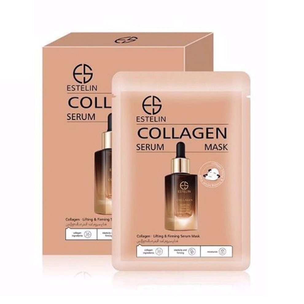 Estelin Collagen Lifting & Friming Serum Mask Sheets 10Pcs