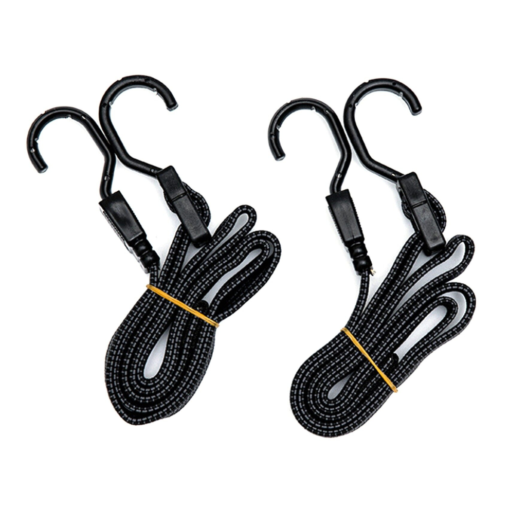 1.2M Bike Elastic Binding Rope Bike Luggage Strap Adjustable Bungee Cords with Hooks Bungee Rack Bicycle