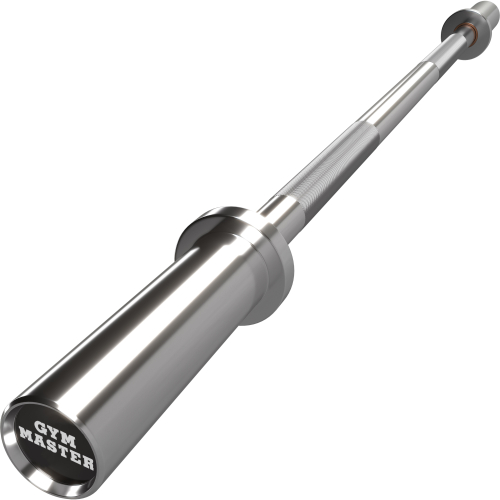 (4ft Olympic) GYM MASTER 2" Diameter Olympic Barbell with Spring Clip Collars