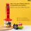 GEEPAS Geepa 400W 3 in1 Powerful Hand Blender, 2 Speed Mini Food Processor 4