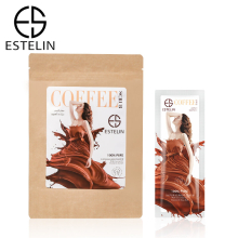 Estelin Portable Natural Coffee Body Scrub Deep Cleansing 30g x 7Pcs