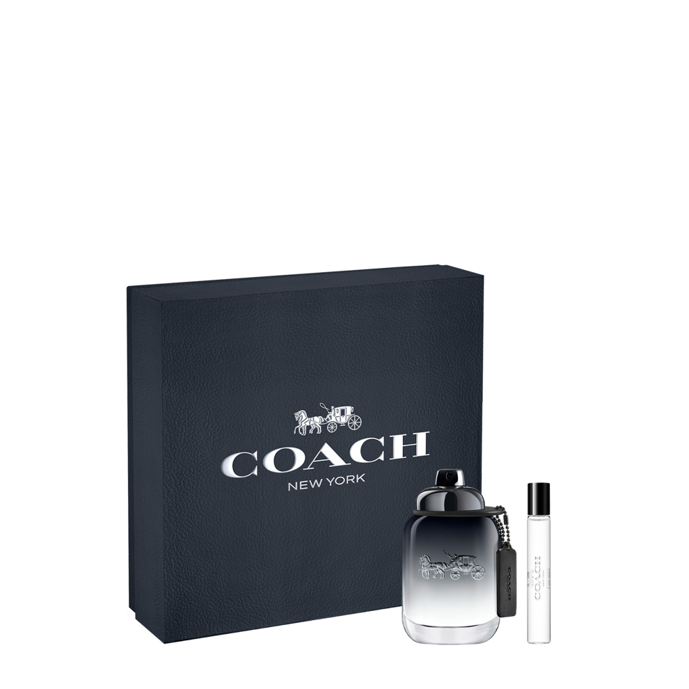 Coach For Men 60ml Eau De Toilette Spray + 7.5ml Eau De Toilette Spray Gift Set