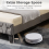 Casart Single Platform Bed Frame Upholstered Slat Bed W/ Storage Headboard 6