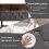 Casart Single Platform Bed Frame Upholstered Slat Bed W/ Storage Headboard 4