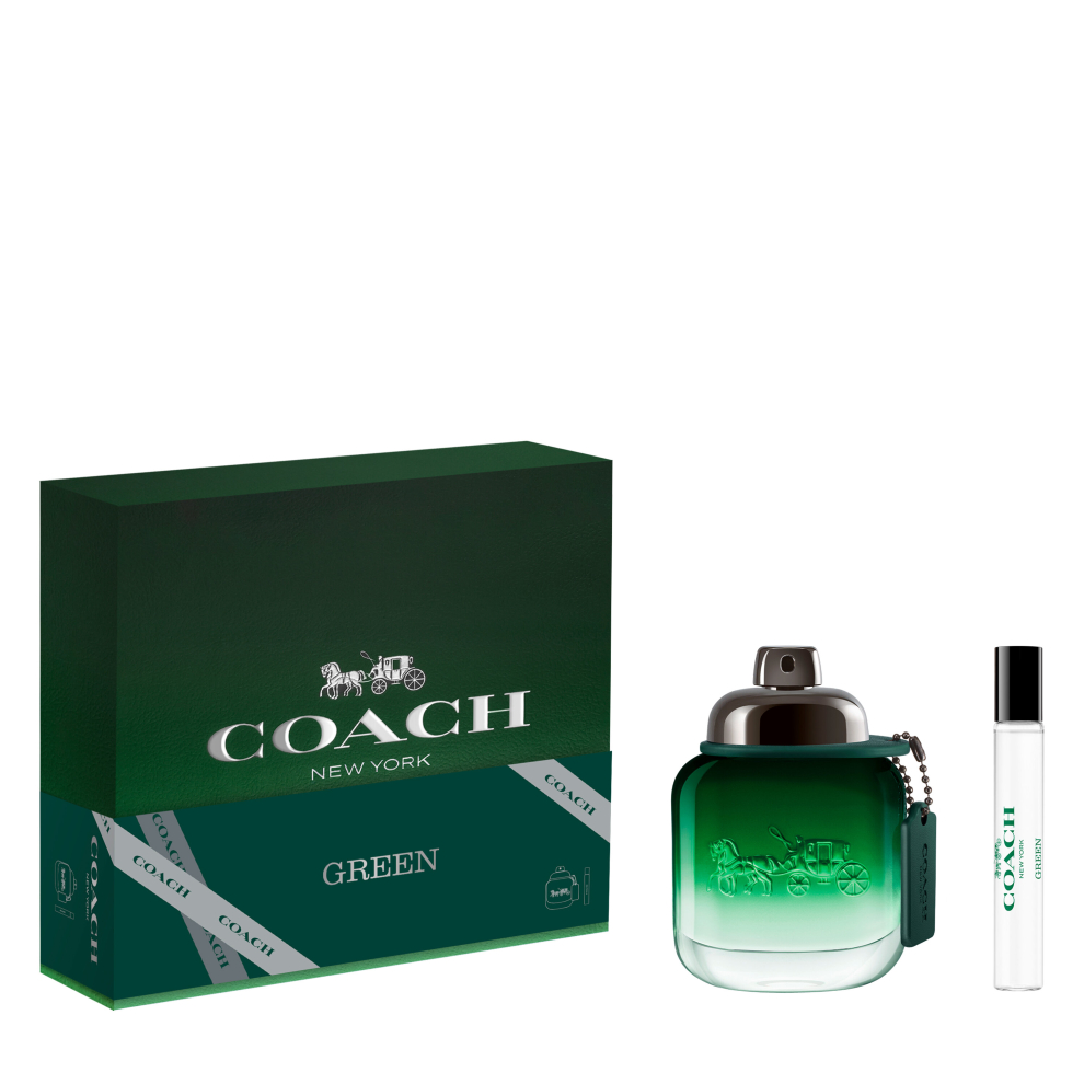 Coach Green 2023 60ml EDT Spray & 7.5ml Travel Spray Gift Set