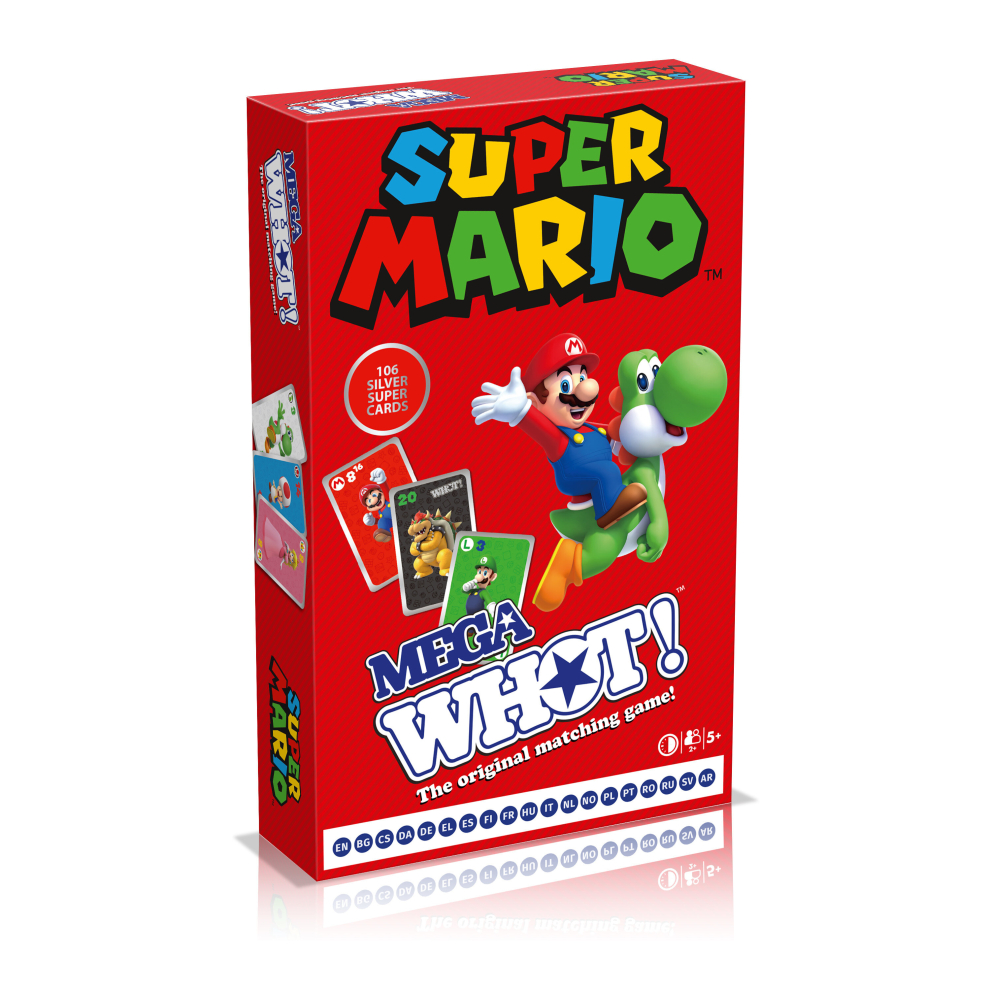 Whot! Super Mario Mega Card Game