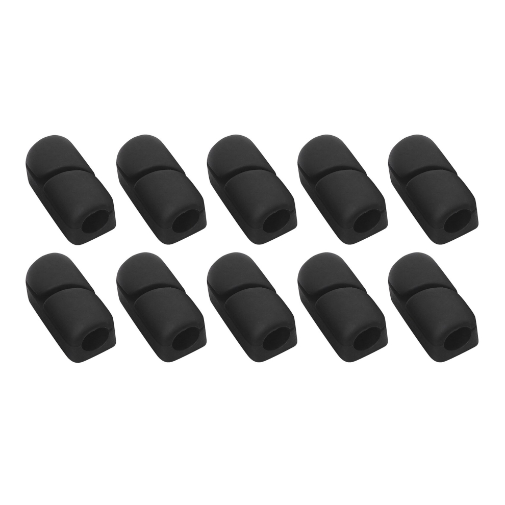 10 In 1 Desktop Cable Manager,For Usb Charging Cable Black 4763637215204