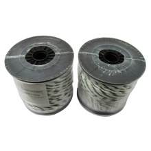 Electric Fence Poly Rope 6MM x 200M x2 (White Green Polywire Fencing)