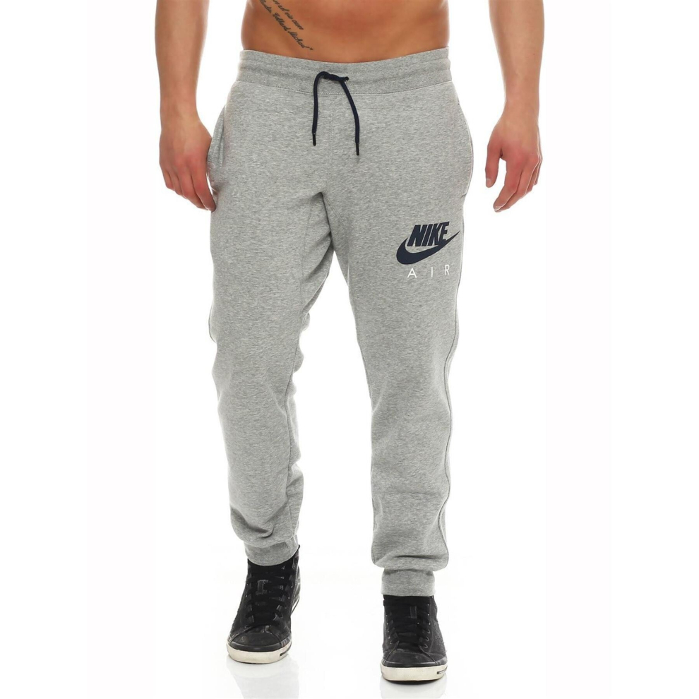 (S, Grey) Nike Air Mens Joggers Activewear Bottoms