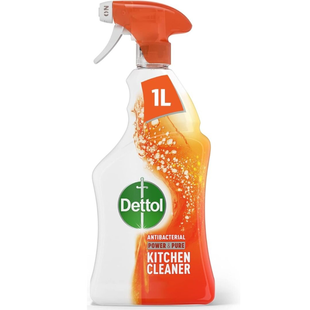 Dettol Power And Pure Kitchen Cleaner Spray 1L