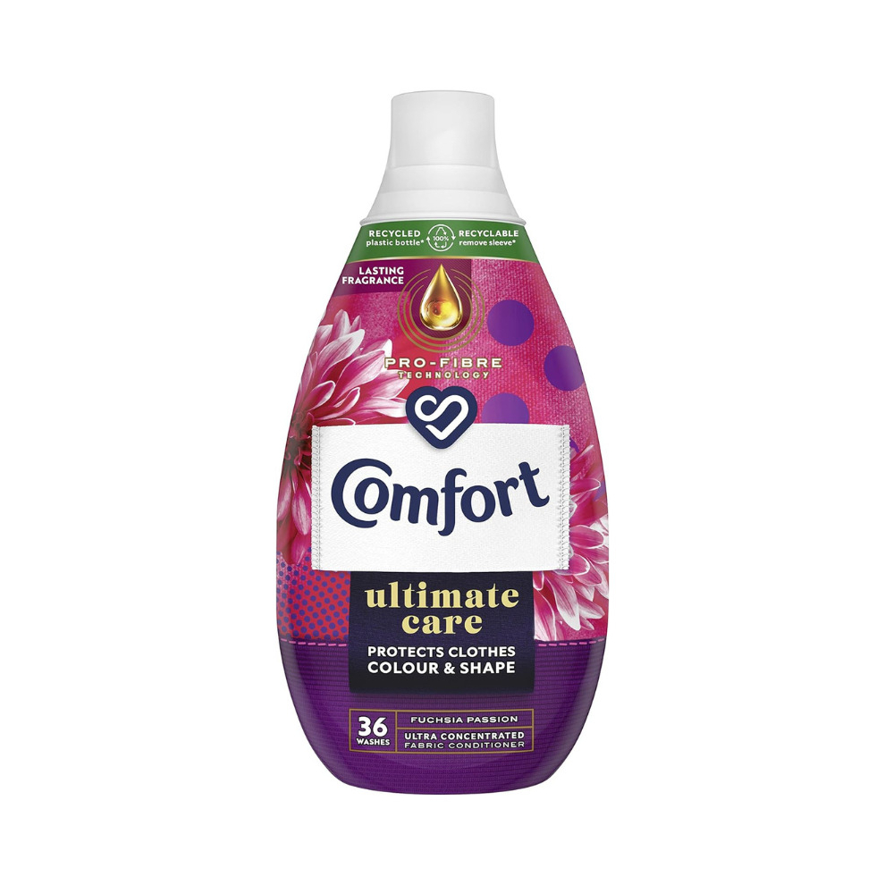 Comfort Ultimate Care Fabric Conditioner Fuschia 36 Washes 540ML