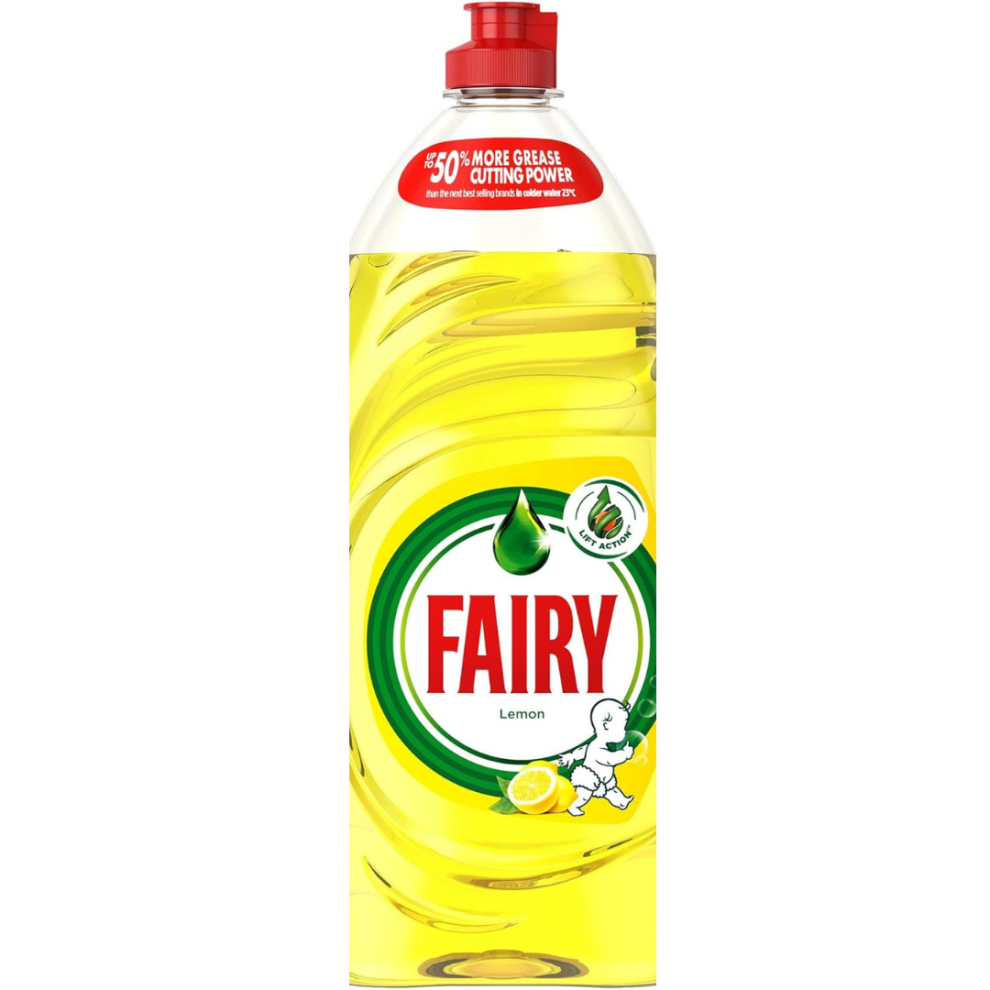 Fairy Washing up Liquid Lemon 1015ml