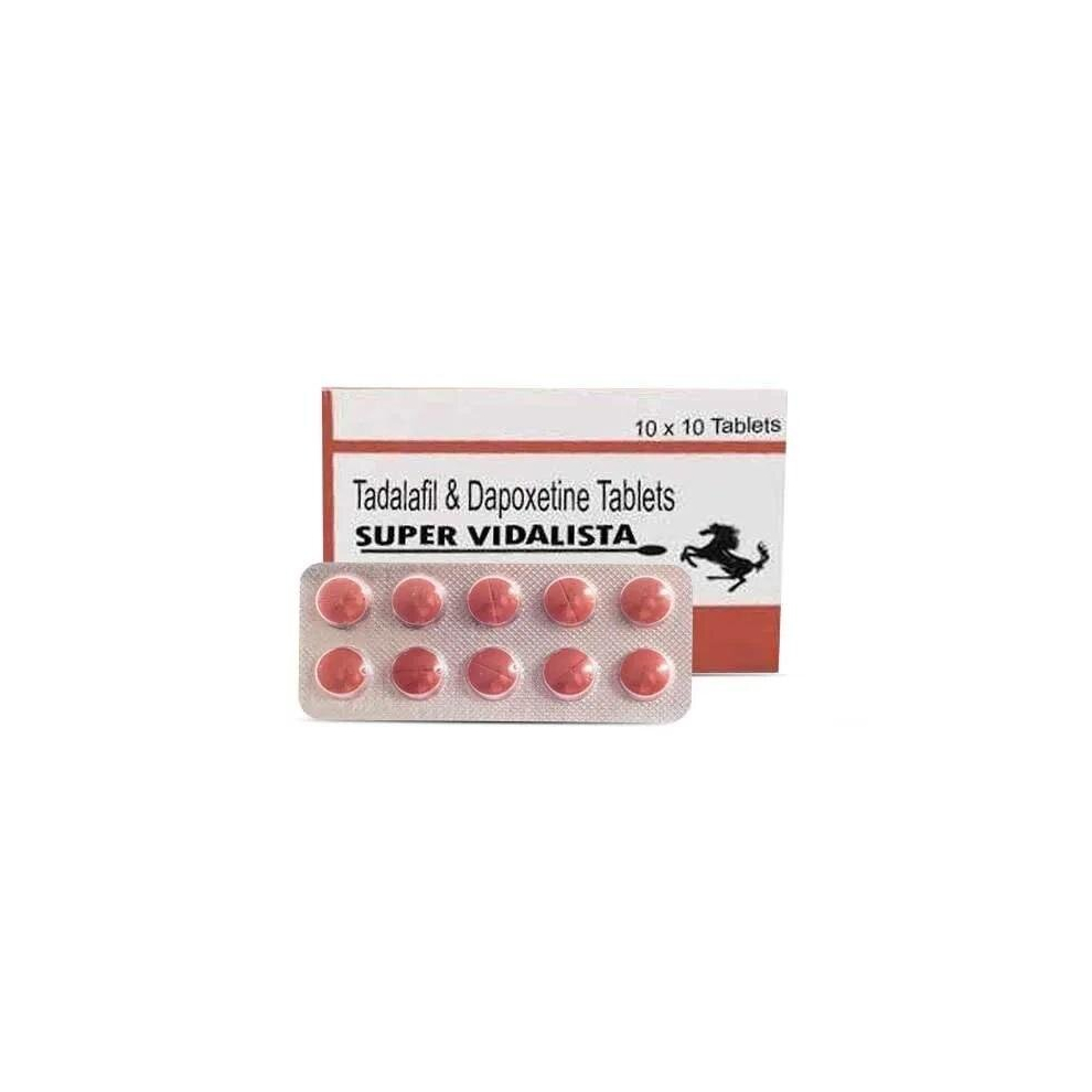 Cialis Super Vidalista 80 mg. testosterone boost, 10 tab 