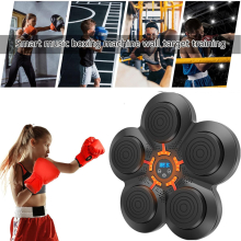 Music Boxing Training Machine with Bluetooth Connectivity - Boxing Punch Machine, Music Boxing Machines, Agility Reaction Wall Target