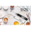 Mini Electric Milk Frother Egg Beater Handheld Shake Whisk Mixer Tools 8