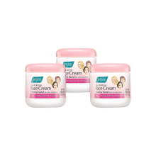 Jergens 3-Piece All Purpose Face Cream Set - Versatile Skincare, Deep Hydration, Multi-Benefit Formula for Healthy and Radiant Skin