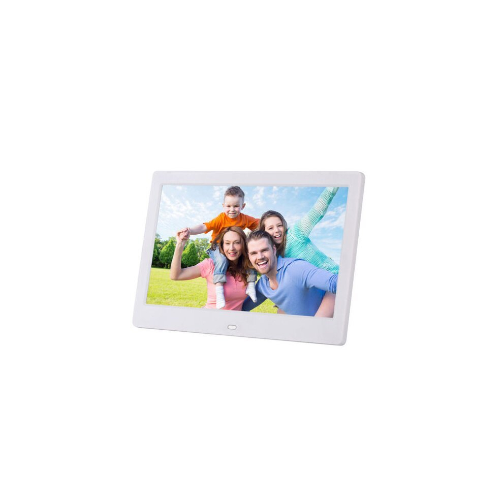 (White) 10'' Digital Photo Frames Black HD Video Gift for Her Christmas Gift Pack