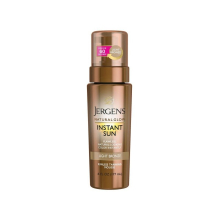 Jergens Natural Glow Instant Sun Mousse - Sun-Kissed Radiance, Easy Application, Gradual Tan for a Subtle Glow 177ml