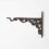 Homescapes Homescapes Brown Cast Iron Large Hanging Basket Hook 4