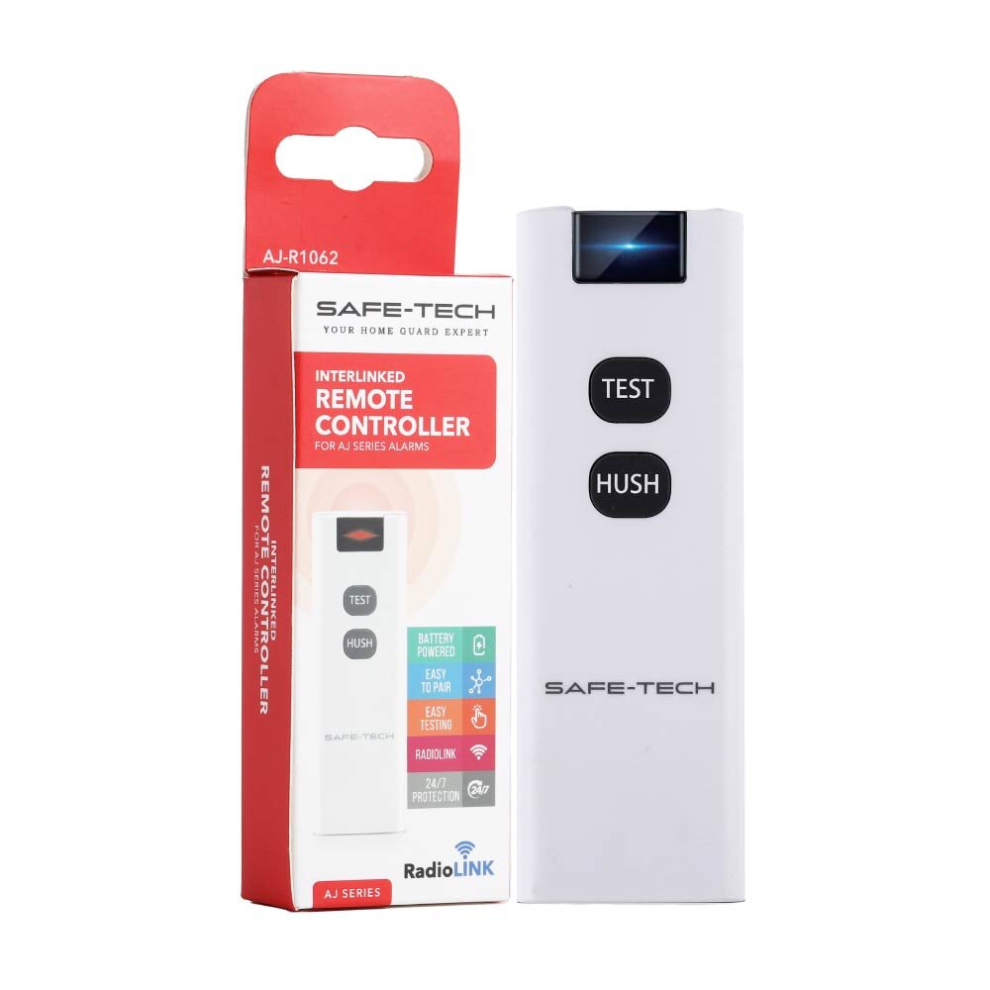 Interlinked Heat Alarm & Smoke Alarm Remote Control Smart Bundle