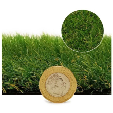 (6m(19'8") X 2m(6'6")-12m², Boundary 30mm) Realistic Artificial Grass 20mm 30mm 40mm 45mm, Pet-Friendly Artificial Grass