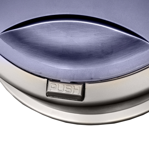 Navy Blue Kitchen Bin - Touch top bin 45L 2
