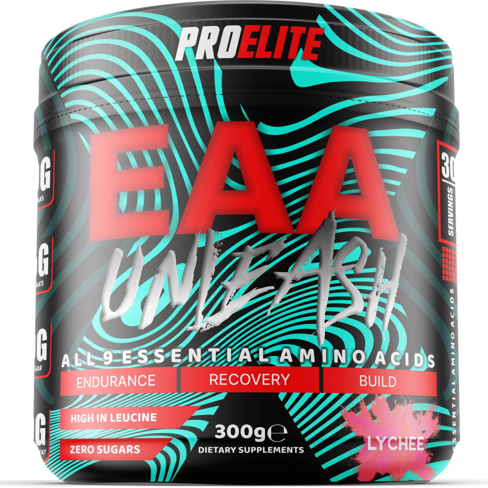 Proelite (Lychee) Eaa Bcaa All Essential Amino Acid Powder 300G