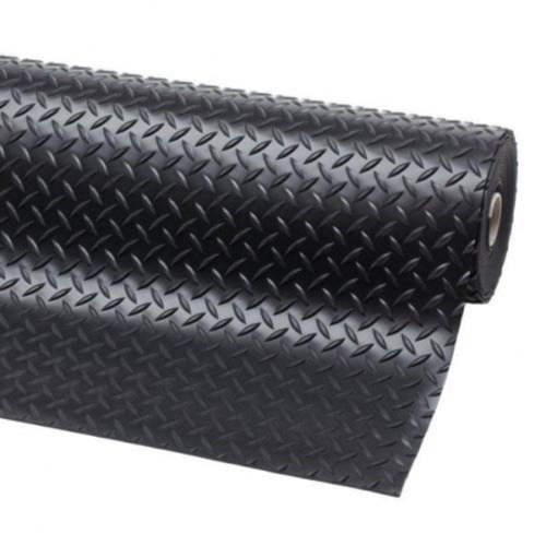 (1m x 5m) Rubber Flooring Matting - 3mm thick - Willow - Workshop Garage Shed Van