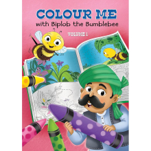 Colour Me with Biplob the Bumblebee Volume 1 Coloring Book for Age 3-7