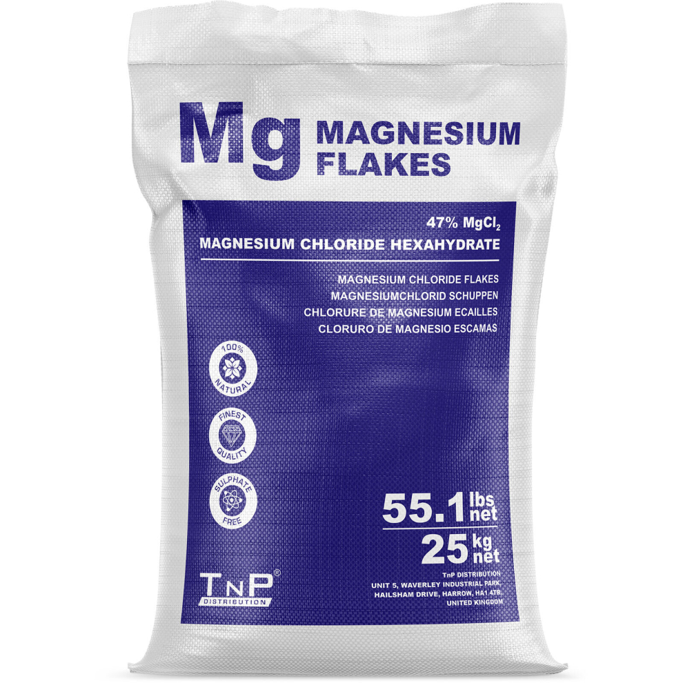 Pure Source Nutrition (25Kg) Magnesium Flakes Vegan Gluten Free Gmo Free Halal