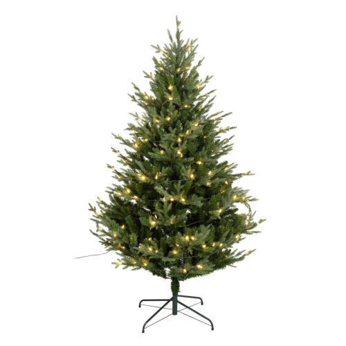 Habitat 6ft Pre lit Upswept Mixed Tip Christmas Tree 1