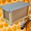Actiasbee National Nucleus Beehive Pine 5 Frame Nuc 8