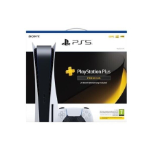 Sony Playstation 5 PS5 Disc Edition Bundle With PlayStation Plus 24 Months Premium Membership